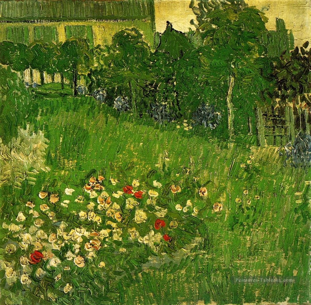 Jardin de Daubigny 2 Vincent van Gogh Peintures à l'huile